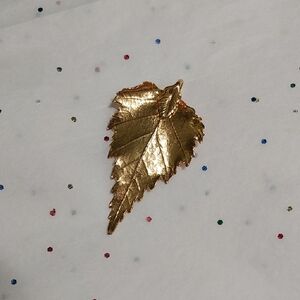 Gold Leaf Pendant